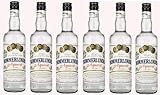 6 Flaschen Bommerlunder Aquavit a 0,7l 38% Vol. a 700ml + Space Keks a 45g