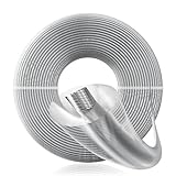 Forever Speed Rasentrimmer Faden 3mm*50m,Freischneider Faden,Trimmerfaden für Rasentrimmer Ersatzfade,Rund Stahldraht Mähfaden für Motorsense
