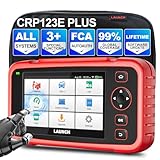 LAUNCH OBD2 Diagnosegerät Auto CRP123E Plus, Auslesegerät mit Alle System, 8 Reset - SAS, Öl-Reset, Elektrische Drosselklappe Neu Lernen, Lebenslanges Software-Update