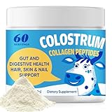 Luxsure Colostrum Pulver, Natürliches Colostrum with 60% Natural IgG, Weidemilch-Kolostrum GMO-frei und laktosefrei