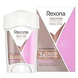 Rexona Maximum Protection Deo Creme Confidence Anti Transpirant mit 3x Schutz bei Stress, Hitze & Bewegung 96H extremer Schutz 45 ml
