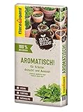 Floragard Bio-Erde Aromatisch 1x40 Liter - für Anzucht und Aussaat sowie für Kräuter - torffrei und vegan