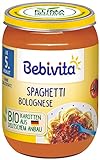 Bebivita Menüs ab dem 5. Monat Gemüse-Spaghetti mit Pute (6x190g), Mittel