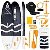 Stand Up Paddling Board Hochwertigem Zubehör - HUIIKE | Sup Board, Stand Up Paddle Board mit Dual-Use-Paddel und Kajaksitz | Stand-Up Paddling mit Großer Stabilität | Paddel Für Stand-Up Paddling