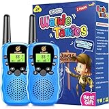 Tesoyzii Spielzeug Junge 3 4 5 6 7 8 Jahre, Walkie Talkie Kinder Geschenk Junge 3-12 Jahre Ostergeschenke Kinder Outdoor Spielzeug Funkgeräte Kinderspielzeug ab 3-12 Jahre Jungen Spiel