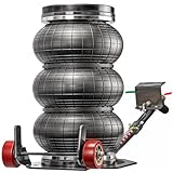Pneumatischer Wagenheber AP-4000 - Druckluftwagenheber mit 4-Tonnen-Kapazität, 71 cm Griff, höhenverstellbar und einfacher Bedienung für Werkstätten