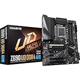 Gigabyte Z690 UD DDR4 ATX Motherboard - Supports 12th Gen Intel Core Processors (LGA 1700), DDR4-5333MHz(OC) Memory, 2.5GbE LAN, 1x PCIe 5.0 x16 Slot, 3X NVMe PCIe 4.0 x4 M.2 & USB 3.2 Gen 2x2 Type-C