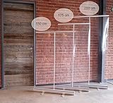Mobiler Spuckschutz Roll-Up Classic 85 cm transparent (150 cm)