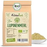 Lupinenmehl BIO 1000g | idealer Eiweißlieferant mit vielen Ballaststoffen | enthält kein Gluten | leicht nussiger Geschmack und eine ideale Konsistenz | perfekt zum Kochen und Backen | vom Achterhof