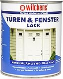 Wilckens Türen- & Fensterlack, 750 ml, Weiß