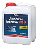 Pufas Abbeizer P15 intensiv 2,5 Ltr Kraft-Abbeizmittel für Lacke Lasuren Farben