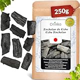 ORINKO Japanisches Kishu Binchotan – 250 g Aktivkohlefilter für natürliche Wasserreinigung