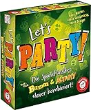 Piatnik 6382 - Lets Party | Activity und Tick Tack Bumm kombiniert | Für Spieleabende mit Freunden und Familie | Ab 12 Jahren | Für bis zu 16 Spieler |