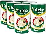 Yokebe Classic - Diätshake zum Abnehmen - glutenfrei und vegetarisch - Mahlzeitersatz zur Gewichtsabnahme mit hochwertigen Proteinen - Vorteilspackung 6x500 g = 6x12 Portionen