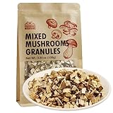 VIGOROUS MOUNTAINS Getrocknete verschiedene Pilze Körner zum Kochen einschließlich Shiitakes Champignon Porcini Auster kulinarische Pilze 3.81 Unze, 108g