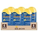 6 x Bilboa Sonnenmilch für Kinder, sehr hoher Schutz, LSF 50+, 6 Flaschen à 200 ml