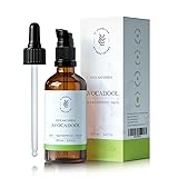 Kräuterland Avocadoöl Bio Hautöl 100ml - reines Avocado Öl, kaltgepresst - ideal bei sehr trockener Haut - natives Pflegeöl für Köper, Gesicht & Haare - Premium Natur-Kosmetik