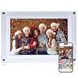 Rollei Smart Frame WiFi 109 Elektronischer Digitaler Bilderrahmen Frameo WLAN Digital Photo Frame 10,1 Zoll 1280x800 IPS Touchscreen 32GB Speicher Acryl Digitaler- Bilderrahmen-Frameo-Digital-Frame