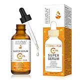 Vitamin C Serum, Anti Aging Serum, Super Serum Vitamin C Gesichtspflegeseren mit Hyaluronsäure, Retinol Vitamin C 30ml