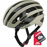 Alpina RAVEL - Sicherer, Individuell Anpassbarer & Belüfteter Fahrradhelm Mit Fliegennetz Für Erwachsene, Mojave-Sand matt, 55-59 cm