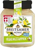 Breitsamer Honig Frühlingssummen 500g cremig - blumig mild mit feiner Süße - aus der ersten Honigernte im Jahr (1 x 500g)
