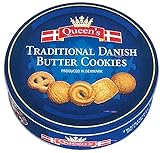 Queen`s Danish Butter Cookies, Traditionelle dänische Butterkekse, 500 g