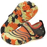 Jungen Wasserschuhe Mädchen Barfussschuhe Atmungsaktiv Badeschuhe für Kinder Schnell Trocknend