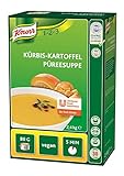 Knorr Kürbis Kartoffel Püreesuppe Trockenmischung (ausgewogener, harmonischer Geschmack) 1er Pack (1 x 2,4 kg)