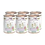 Terra Canis Hund-Schonkost, Nassfutter Huhn 6x400 g – Ergänzungs-Hundefutter, getreidefrei, ideal bei akuten Magen-Darm-Problemen, mit Rohstoffen in 100% Lebensmittelqualität