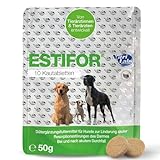 NutriLabs Estifor® Tabletten für Hunde 10 Stk. - Tabletten für Verdauung & Darm mit Bentonit, Hefeextrakten, Präbiotika - Gesundheitsprodukte für Hunde - Nahrungsergänzungsmittel Hund
