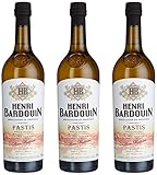 Distilleries et Domaines de Provence Pastis Henri Bardouin, 3er Pack (3 x 750 ml)