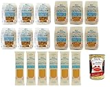 Rummo Pasta Testpaket, gluten free, Spaghetti - Fusilli - Penne Rigate Glutenfreie,Nudeln Senza Glutine 18x 400g + Italian Gourmet polpa 400g