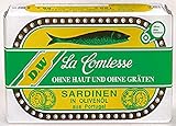 La Comtesse Sardinen, ohne Haut und Gräten, 125 g