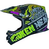 Broken Head Mud Digger Downhill-Helm & Mountainbike-Helm - Fullface-Fahrradhelm für MTB, BMX, DH - Bike-Helm (L (59-60 cm))