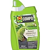 COMPO Rasen Moos-frei Herbistop, Bekämpfung von Moos und Algen, Konzentrat, 500 ml