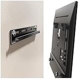 Auoace Universelle TV-Wandhalterung für 30,5 - 139,7 cm (12 - 55 Zoll) Fernseher, passend für Trockenbau, Beton, Ziegel, flache TV-Halterung mit Ankern, hält 45,4 kg, max. VESA 400 x 400 mm, einfache