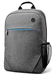 HP Prelude Laptop Rucksack (15,6 Zoll), Gepolsterte Fächer, Wasserfest, Robust, Dunkelgrau