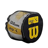 Wilson Unisex-Adult Volleyball Single Ball Bag Einzelne Balltasche, Schwarz/Gelb, Einheitsgröße