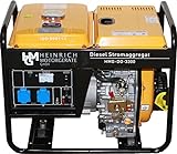 Diesel Stromaggregat HMG-DG-3300 Diesel Stromerzeuger