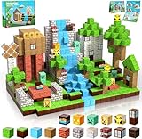 ToyUnited Magnetische Bausteine,100 Stück Magnetbausteine ab 4 Jahre Magnetische Bauwelt Spielzeug ab 5 6 7 8 9 Jungen Bauspielzeugsets Geschenke für Kinder