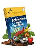Gardflix Schneckenkorn Regenfest | Schneckenlinsen gegen Nacktschnecken | für 500m²| Haustierfreundlich | Schneckenschutz mit biologischer Wirkformel | Für alle Gemüsearten (Streukarton)