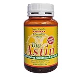 Astaxanthin I 100 Kapseln vegan I Ivarssons BiuAstin I 12 mg natürliches Astaxanthin aus Hawaii I Sonnenschutzkapseln mit Vitamin E I pflanzlicher Zellschutz I natürlicher Sonnenschutz