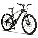 CARPAT SPORT 26 29 Zoll Mountainbike für Jungen, Mädchen, Damen und Herren, Scheibenbremse, 21 Gang-Schaltung, Aluminium Rahmen, Hardtail Fahrrad Jugendfahrrad MTB