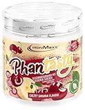 IronMaxx Phantasty - Cherry Banana 250g Dose | Veganes Geschmackspulver mit Echten Frucht- oder Nussstückchen | Perfekter Zuckerersatz