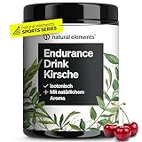 Endurance Drink Kirsche – 600g Isotonisches Getränkepulver für deine Ausdauer – mit 44% Maltodextrin, 30% Dextrose, Elektrolyten und Kohlenhydraten – optimal bioverfügbar – in Deutschland produziert