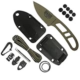 ESEE CAN-DE-KIT-E Candiru Fixed Blade Knife Dark Earth 1095 Carbon Steel Knives w/Kit