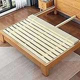 Robuste Lattenroste aus Kiefernholz, faltbare Matratzenstütze, Bunkiebrett, Massivholz-Bettgestell, Zubehör für Innenschlafzimmer, individuelle Größe (B 60 x L 190 cm)