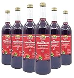 BLEICHHOF® Roter Johannisbeersaft - Direktsaft, vegan (6x0,72l)