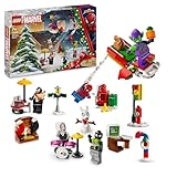 LEGO Spider-Man Adventskalender 2024, Superhelden-Spielzeug, vorweihnachtliches Geschenk für Jungen und Mädchen ab 7 Jahren, Bauspielzeug und Abenteuer-Set, Geschenk zu Weihnachten 76293