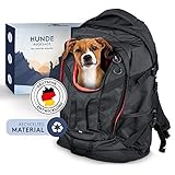 FUNPAK Hunderucksack – nachhaltiger Rucksack für Hunde bis 6,5 kg – Hundefach mit Netz-Kopföffnung – Wanderrucksack für kleine Hunde & Welpen – Atmungsaktive Haustier Tragetasche zum Wandern & Co.